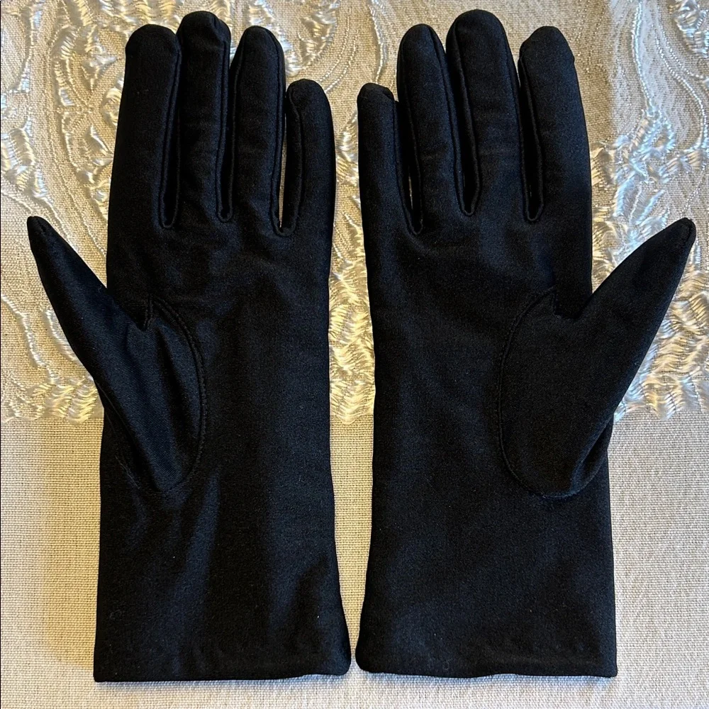 Berkshire Dressy Black Women's Gloves; Perfect Condition;Made of Nylon Spandex.
